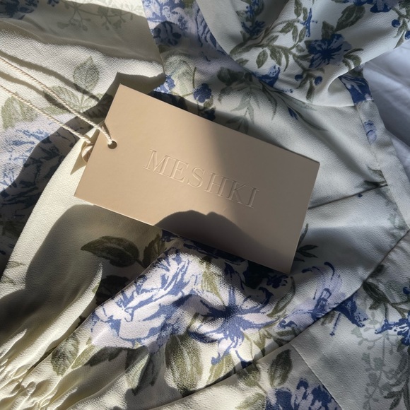 MESHKI Julia floral dress S brand new - Picture 3 of 12